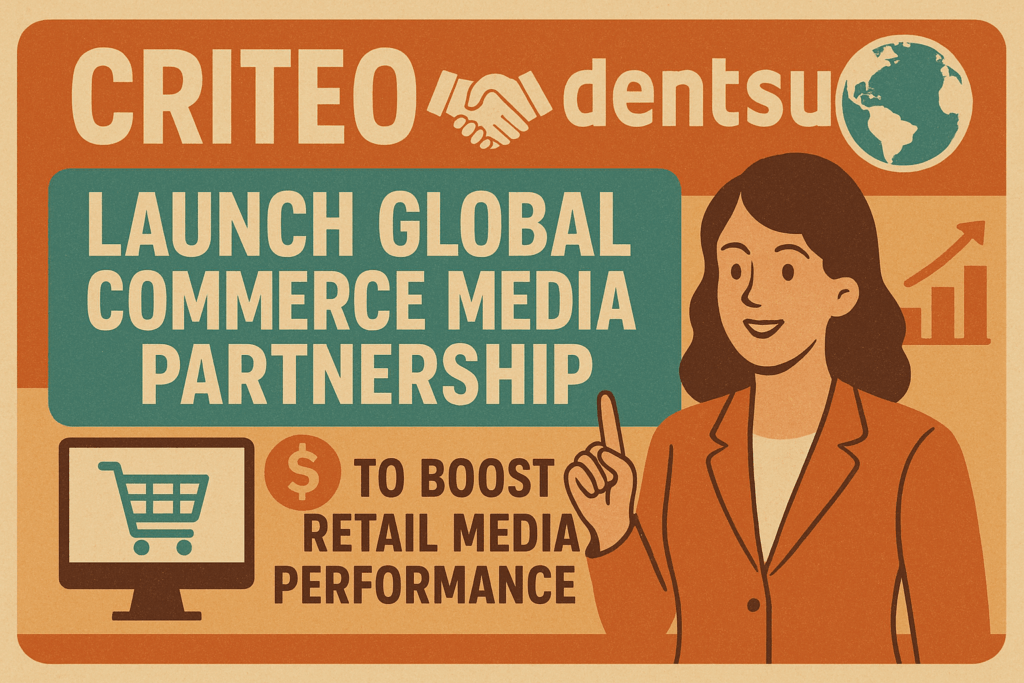 Criteo and dentsu Launch Global Commerce Media Partnership to Boost Retail Media Performance