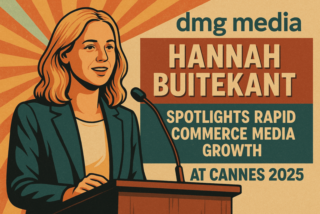 dmg media’s Hannah Buitekant Spotlights Rapid Commerce Media Growth at Cannes 2025